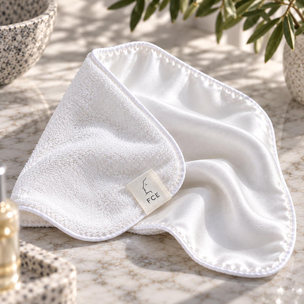 FCE Silk and Bamboo Face Cloth