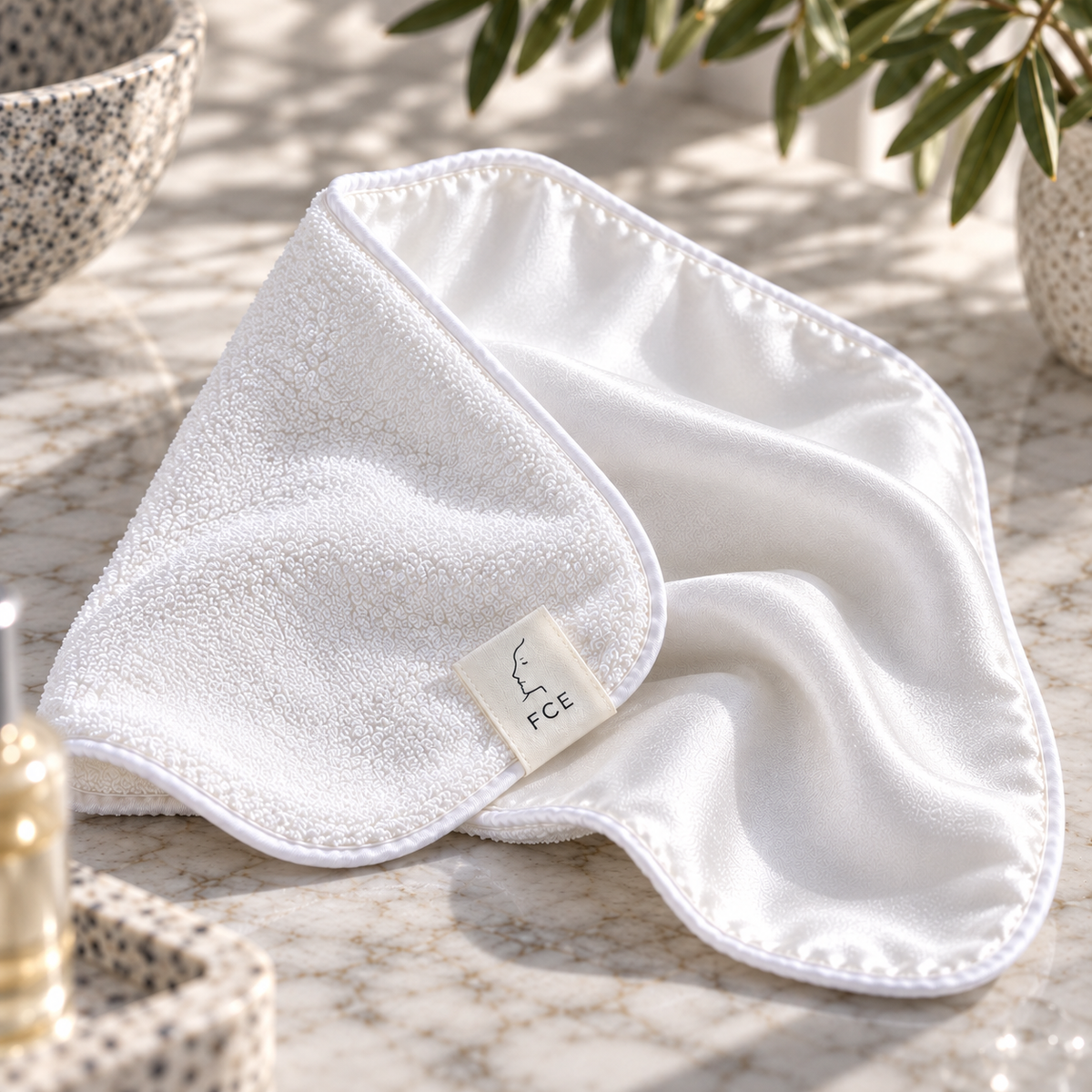 FCE Silk and Bamboo Face Cloth